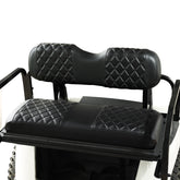 Black and Black Stitching
